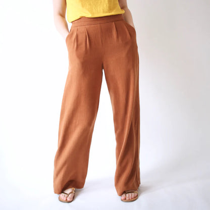 Patrón de papel para pantalones Rose XXS, XS, S, M, L, XL y tallas grandes 1-5