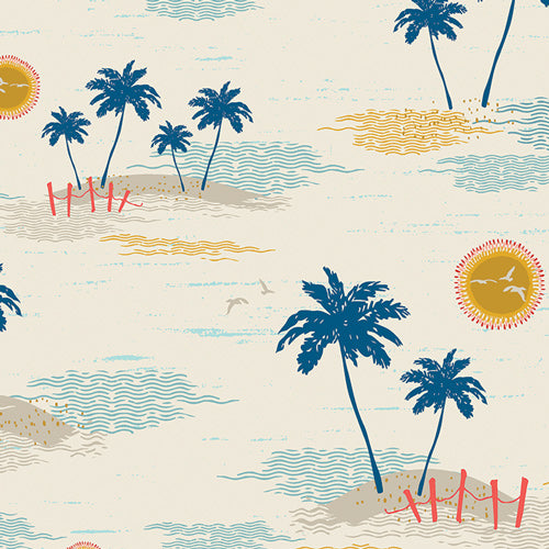 Palm Island Escape Poplin