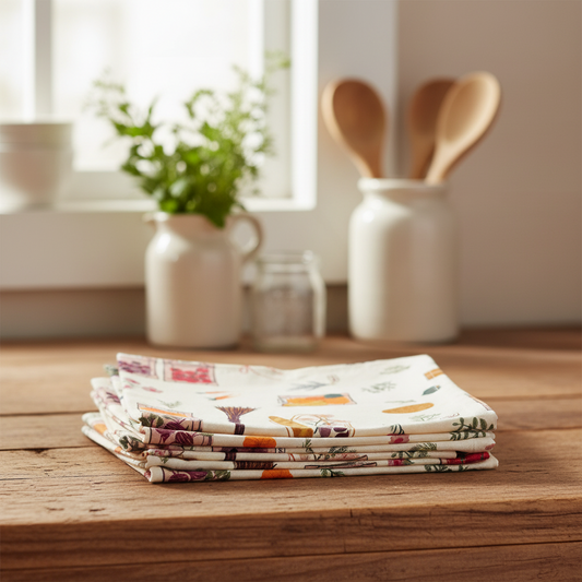 Farmer's Market Poplin Fabric — OEKO-TEX Certified | Art Gallery Fabrics | By the Half Yard