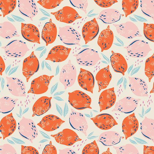 Peach Lemonade Poplin
