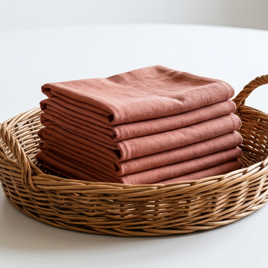 Pink Clay Double-Brushed Cotton Flannel by Art Gallery Fabrics | Half Yard