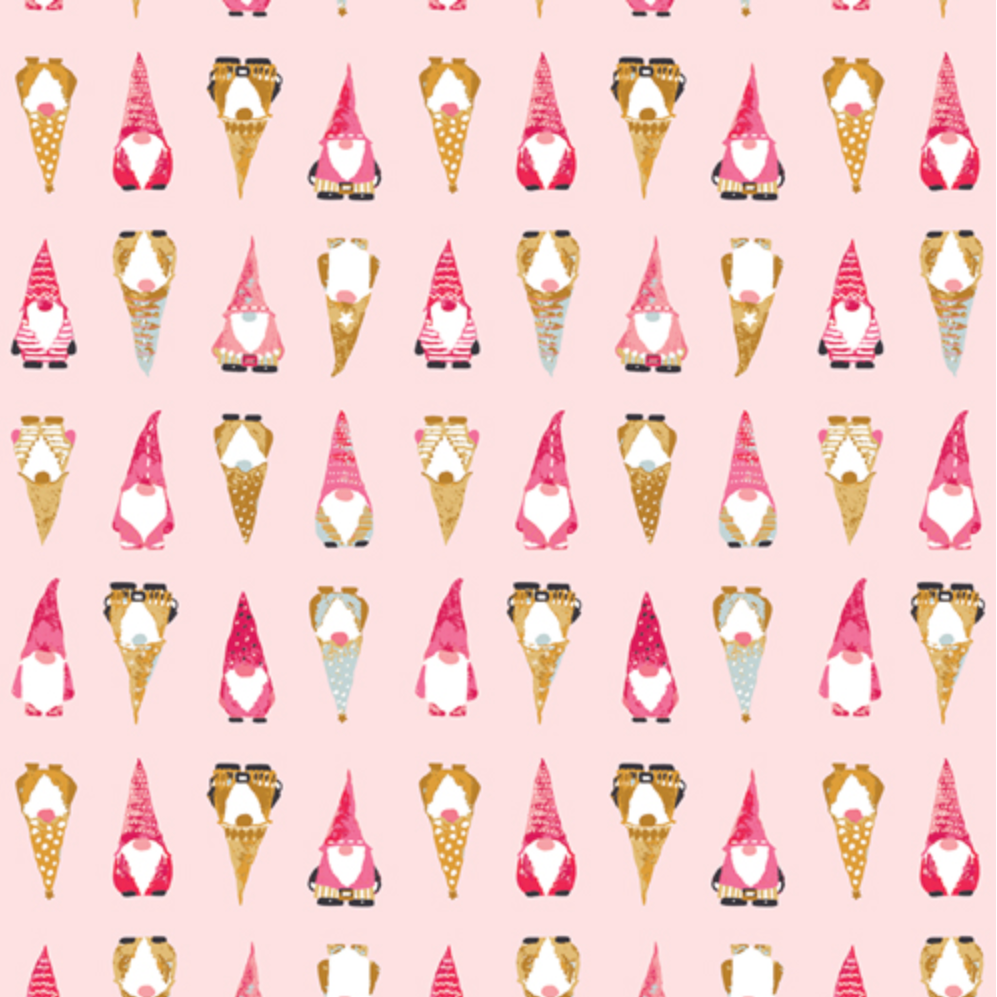 Playful Gnomes Sweet Adventale Cotton Poplin by Katarina Roccella | Half Yard