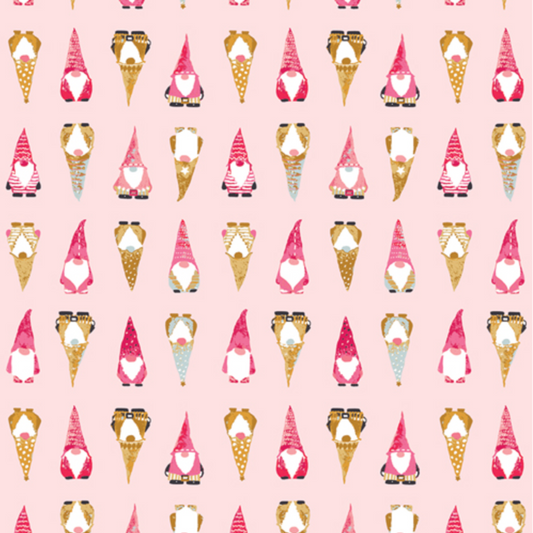 Playful Gnomes Sweet Adventale Cotton Poplin by Katarina Roccella | Half Yard