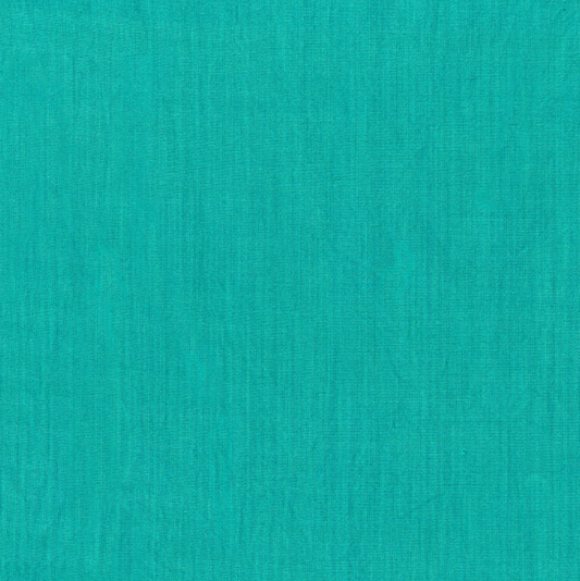 Med Turquoise/Turquoise Artisan Solid Cotton - Best Seller - Windham Fabrics OEKO-TEX Certified by the Half Yard