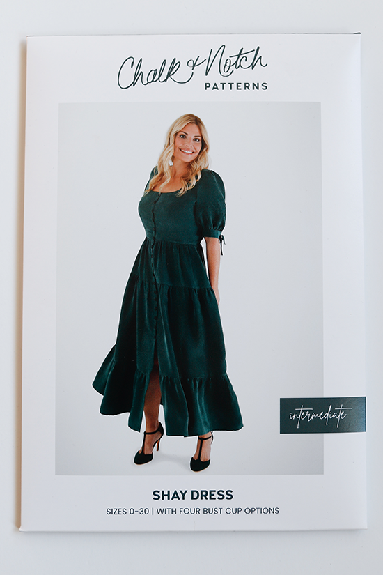 Shay Dress Pattern - Sizes 0-30