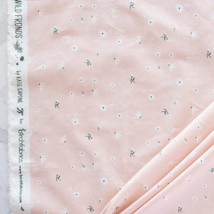 Tossed Daisies Meadow Organic Poplin