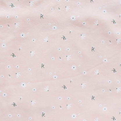 Tossed Daisies Meadow Organic Poplin