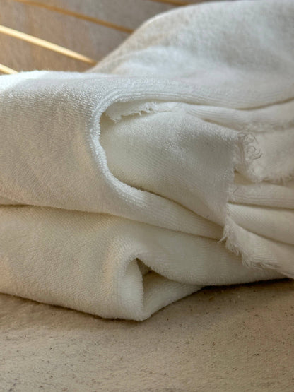 100% Organic Cotton Sponge Knit Terry Wheat
