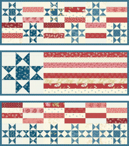 4th of July Trio Pattern