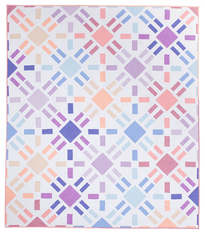 Sun Flare Quilt Pattern — Printed | Then Came June | Advanced Beginner