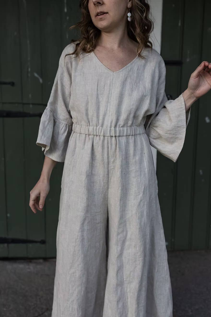 Sanctuary Jumpsuit Sewing Pattern | Charlie Darwin Textiles