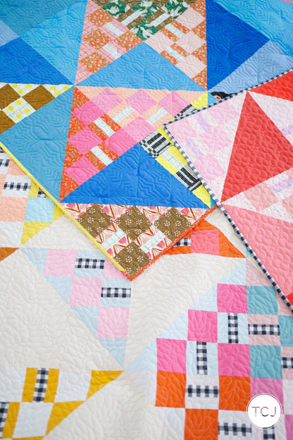 Plot Twist Quilt Pattern — Printed | Then Came June | Intermediate