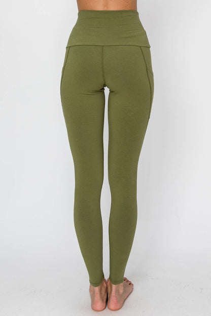 Organic Cotton High-Waist Pocket Leggings – ROOTEASE