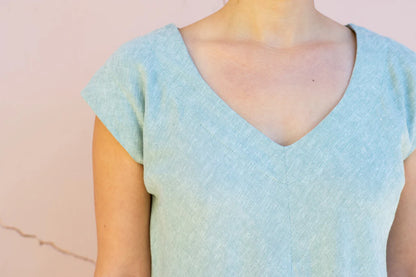 Vestido y top color esmeralda: tallas XXS, XS, S, M, L, XL y tallas grandes 1 a 5