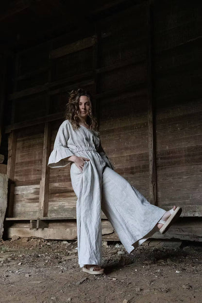 Sanctuary Jumpsuit Sewing Pattern | Charlie Darwin Textiles