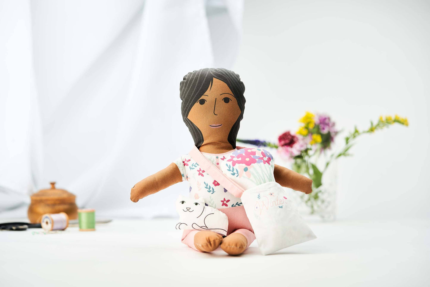 Winter | Cut & Sew Doll - Fabric Only