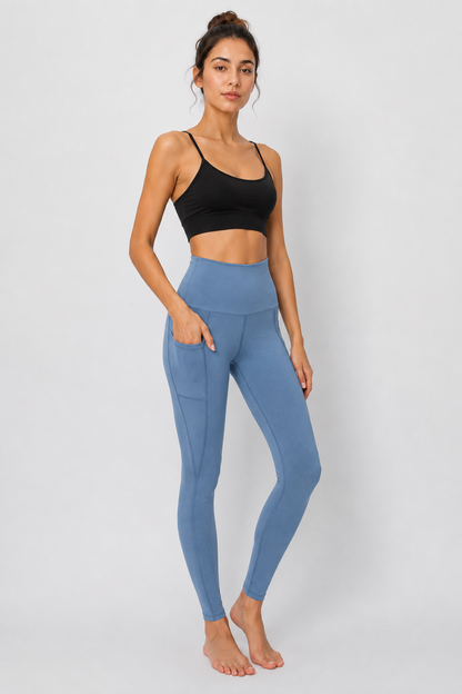 Organic Cotton High-Waist Pocket Leggings – ROOTEASE