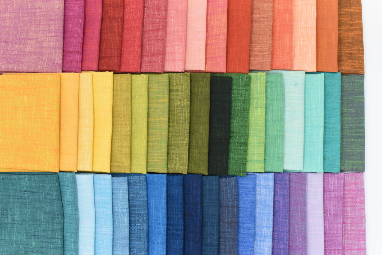 Handloom 5" x 5" Charm Square Precut Pack — 36 Colors | Windham Fabrics | Tara Faughnan