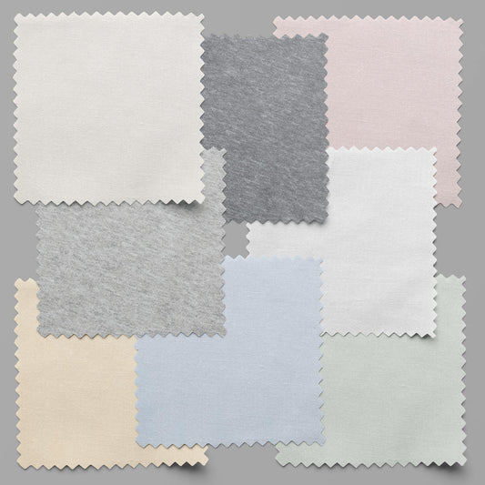 White Organic Interlock Knit
