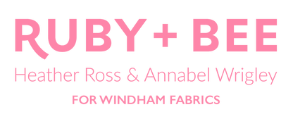 Ruby & Bee 5" x 5" Charm Square Precut Pack — Multi Color | Windham Fabrics | Heather Ross + Annabel Wrigley