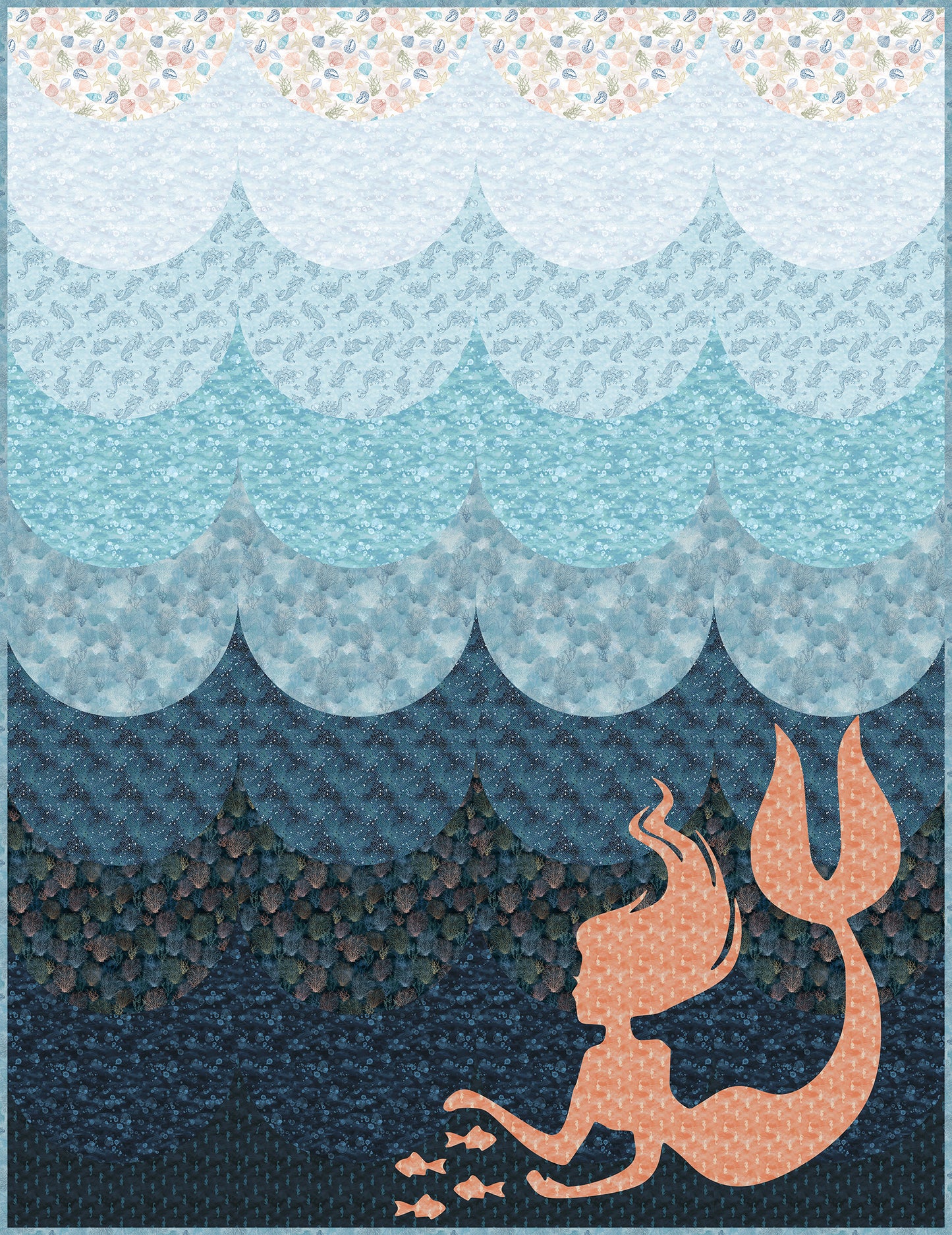 Ocean Song Fat Quarter Precut Pack — 23 Prints | Windham Fabrics | Whistler Studios