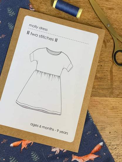 Molly Dress - Sewing Pattern for Childrenswear (UK Indie Pattern)