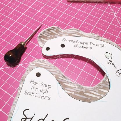 Side Snapping Bib Pattern (PDF Pattern)