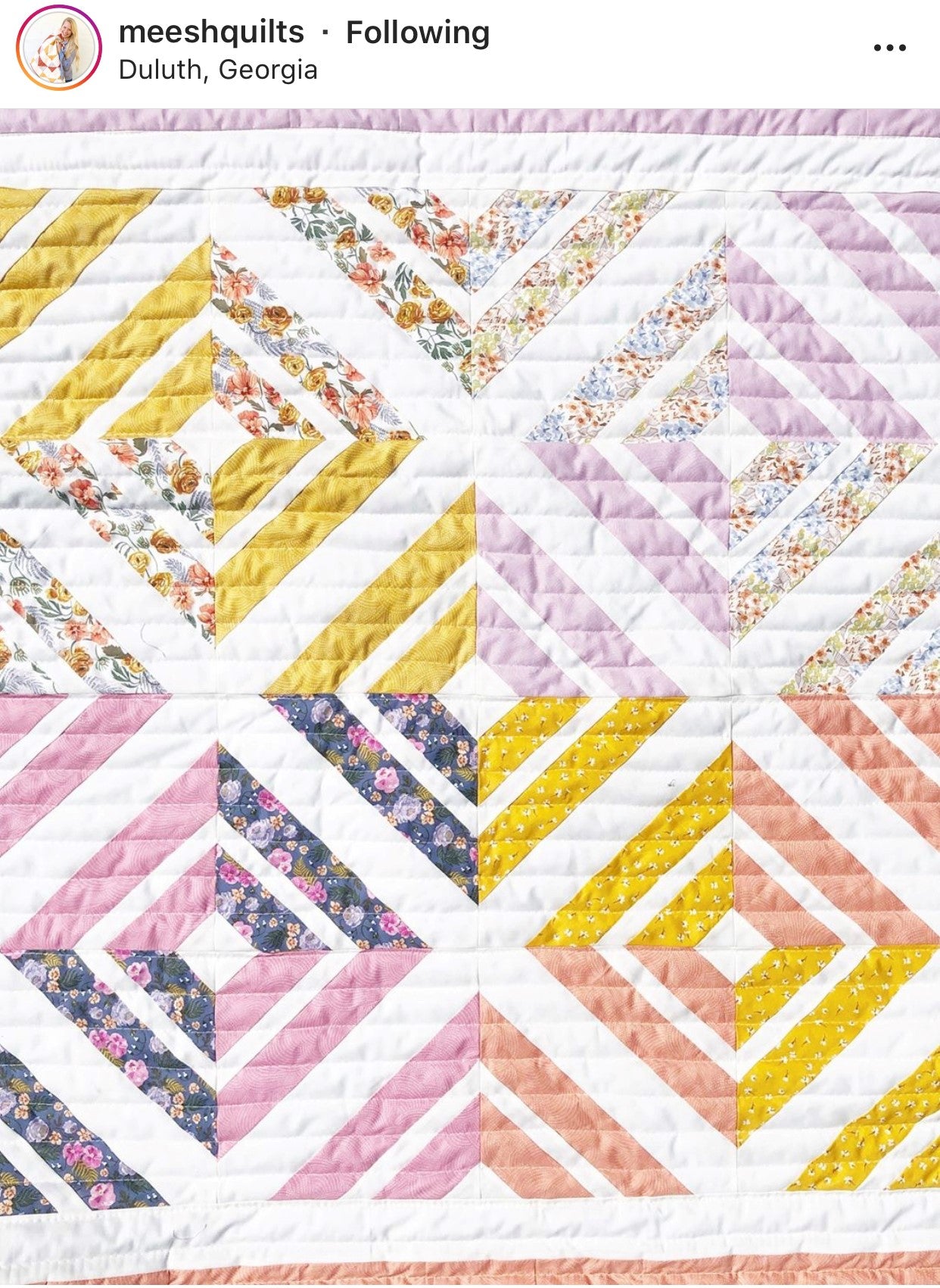 Boho Mod Quilt Digital (PDF) Pattern