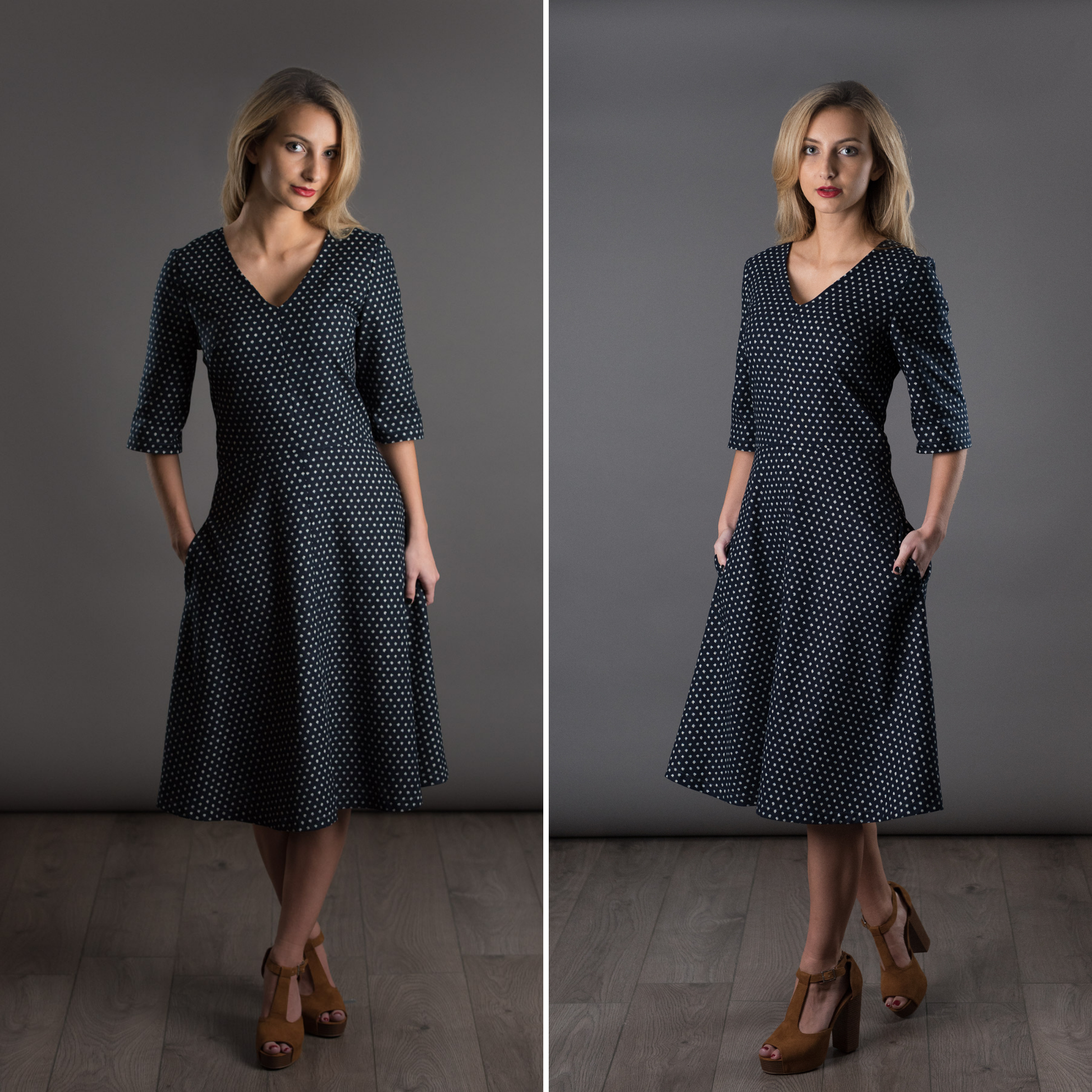 The A-Line Dress Sewing Pattern - UK Sewing Pattern Organic Fabric Company The A-Line Dress Sewing Pattern - UK Sewing Pattern Organic Fabric Company