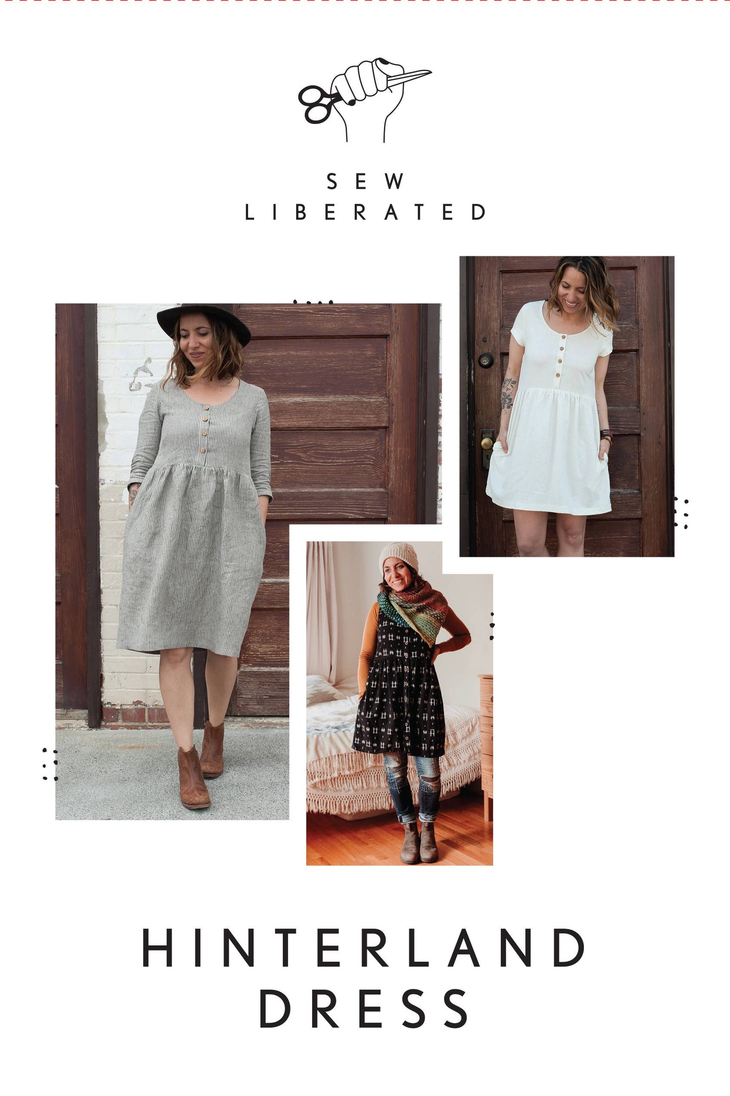 Hinterland Dress Sewing Paper Pattern