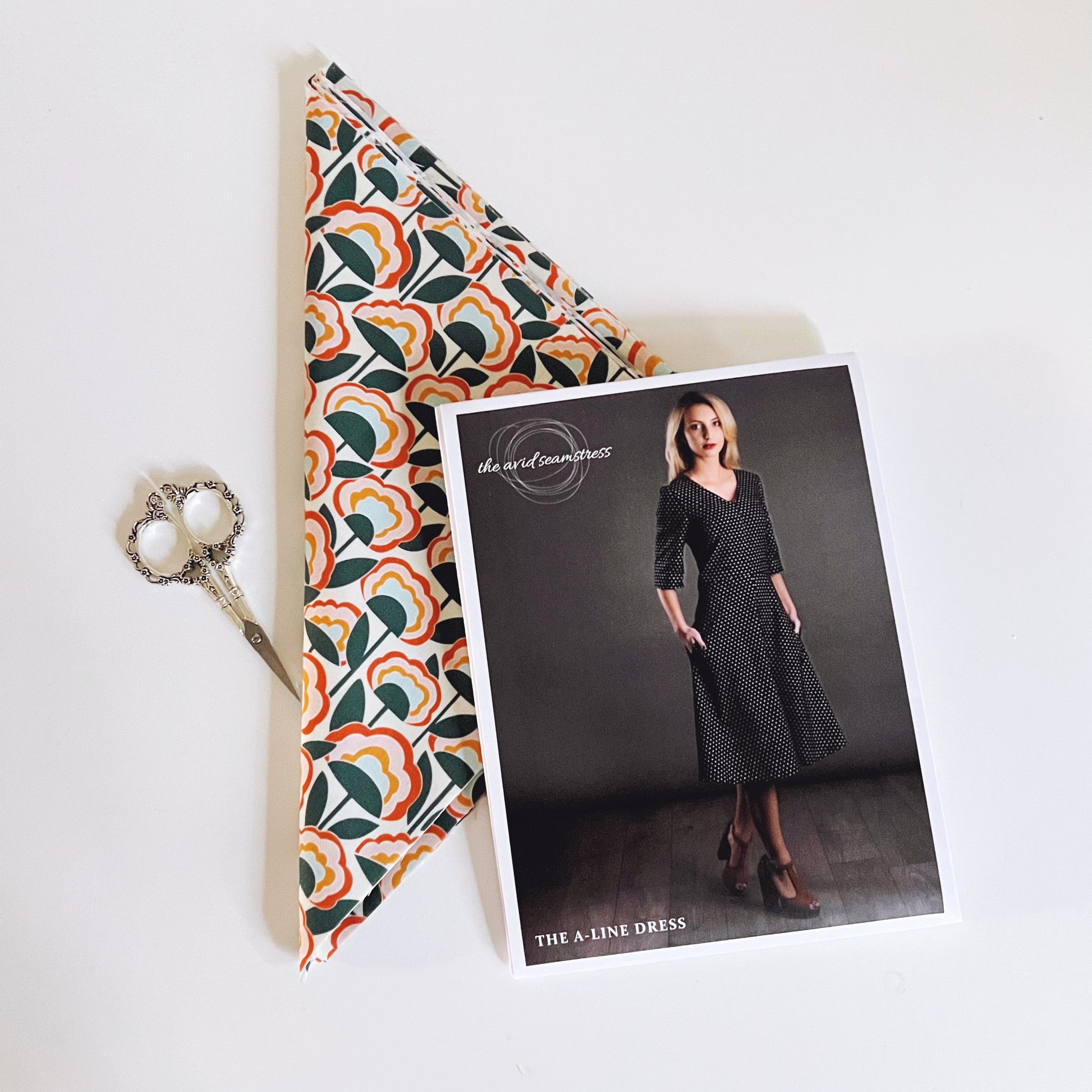 The A-Line Dress Sewing Pattern - UK Sewing Pattern Organic Fabric Company The A-Line Dress Sewing Pattern - UK Sewing Pattern Organic Fabric Company