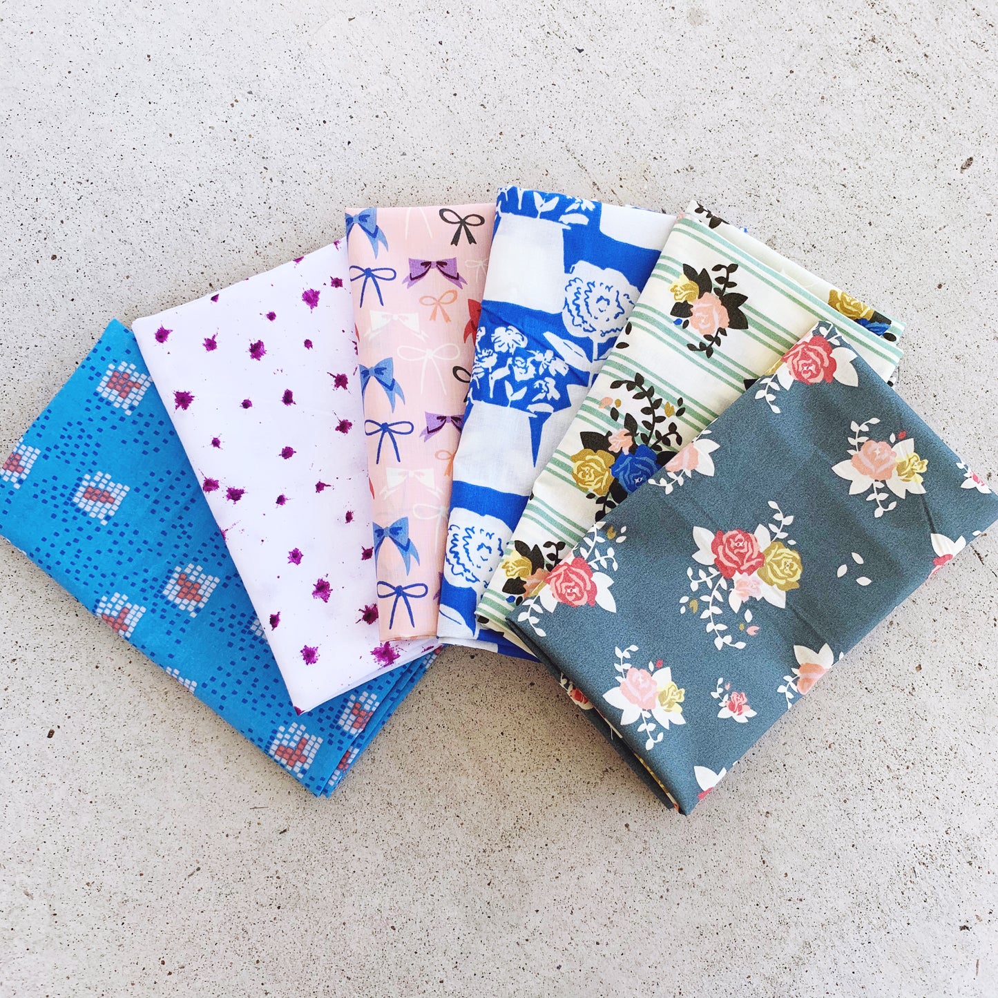 Pirouette Organic Fat Quarter Bundle Curated Collection 3