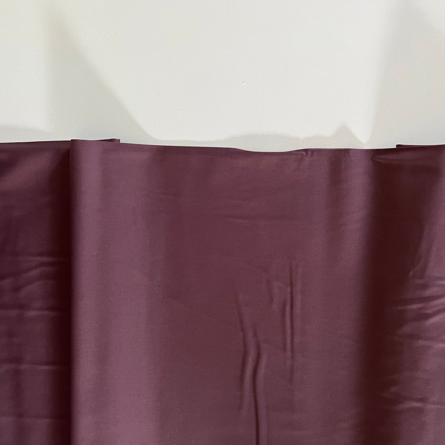 Huckleberry (Dark Plum) Organic Poplin