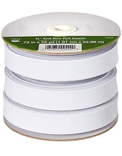 Dritz 3/4” Knit Non-Roll Elastic
