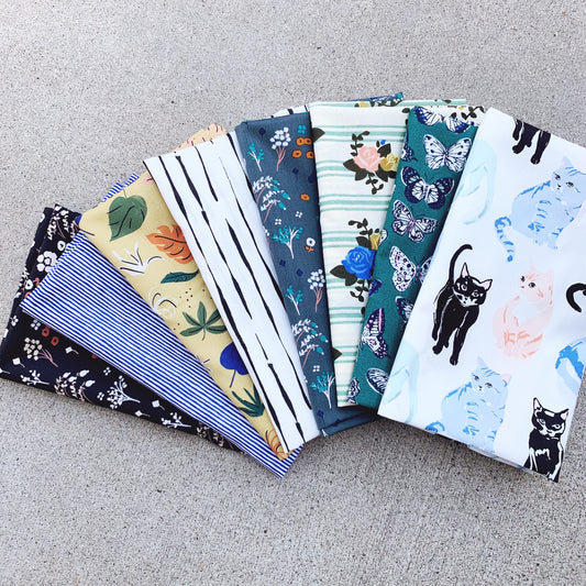 Parker’s Garden Organic Poplin Fat Quarter Bundle