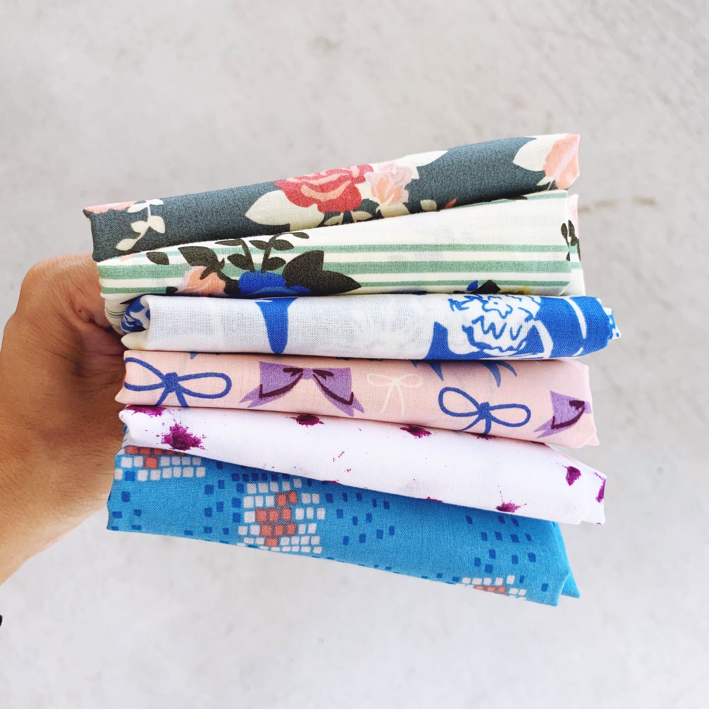 Pirouette Organic Fat Quarter Bundle Curated Collection 3