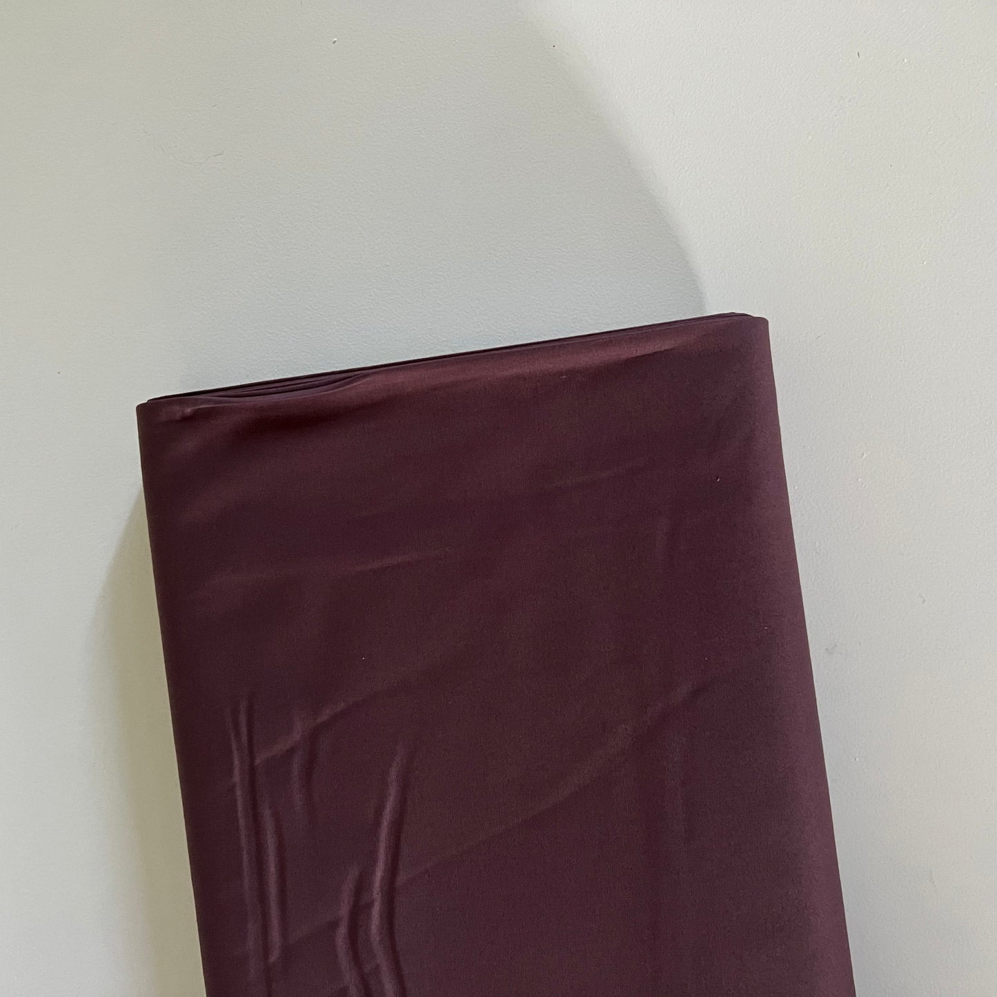 Huckleberry (Dark Plum) Organic Poplin