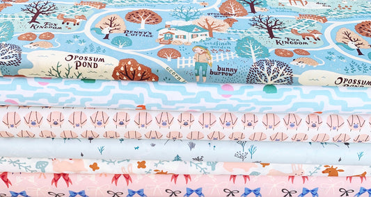 Fox Kingdom Organic Fat Quarter Bundle