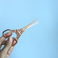 Paris Eiffel Tower Rose Gold Stainless Steel Embroidery Scissors