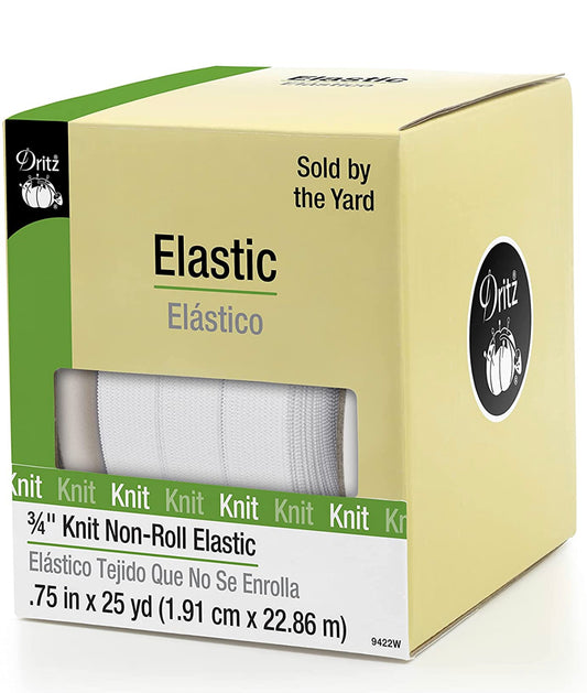 Dritz 3/4” Knit Non-Roll Elastic