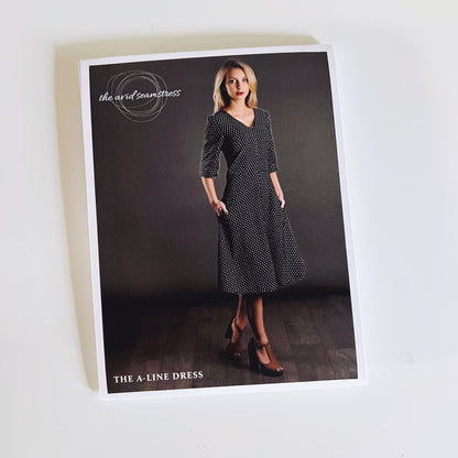 The A-Line Dress Sewing Pattern - UK Sewing Pattern Organic Fabric Company The A-Line Dress Sewing Pattern - UK Sewing Pattern Organic Fabric Company