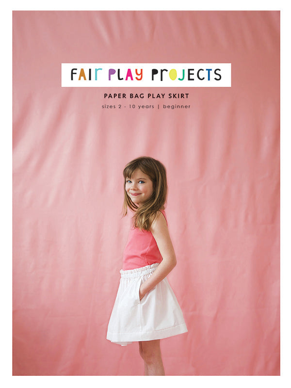 Paper Bag Play Skirt Digital (PDF) Pattern